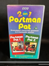 Postman Pat 2 on 1 VHS BBC