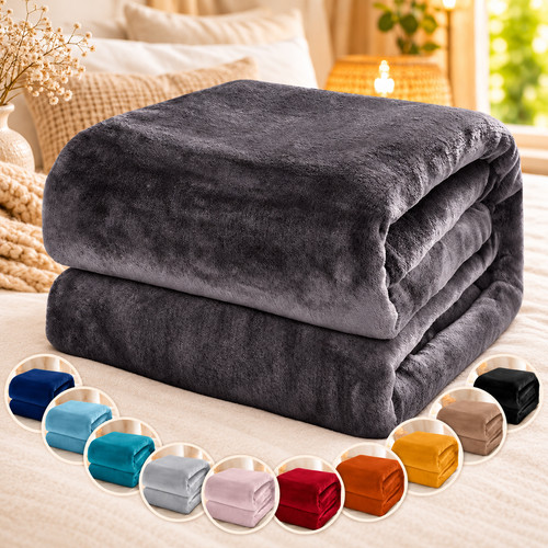 Luxury large mink blanket - luxury,