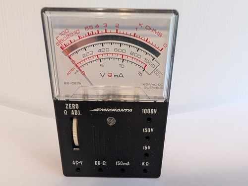 Micronta multitester 027a - multitester, 22-027a
