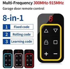 Garage Door Remote Control Duplicator Clone Gate Key Opener 300MHz-915MHz