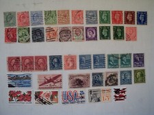 Stamps "ENGLAND, USA" bundle