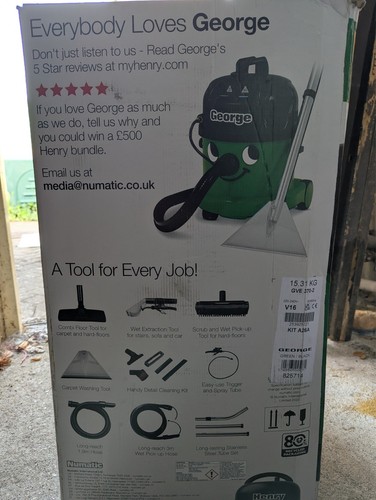 Numatic george gve370 - wet, &