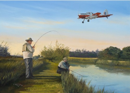 Havilland chipmunk fishing - havilland,