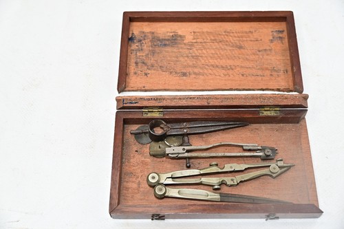 Four vintage technical drawing