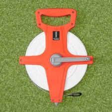 Sports Pitch Tape Measure [100m Open Reel] | EASY LINE MARKING - Field Equipment