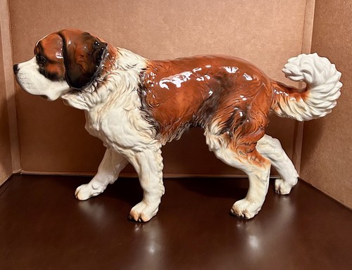 1980 large bernard dog - st.,