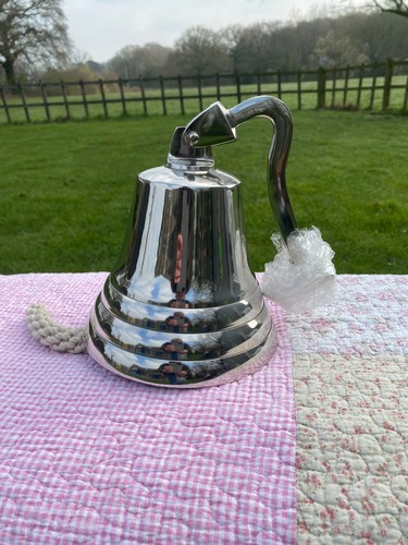 Chrome wall mounted bell - mounted,