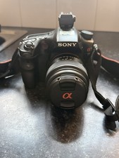 Sony Alpha SLT-A77V 24.3MP Digital SLR Camera - Black  and extras