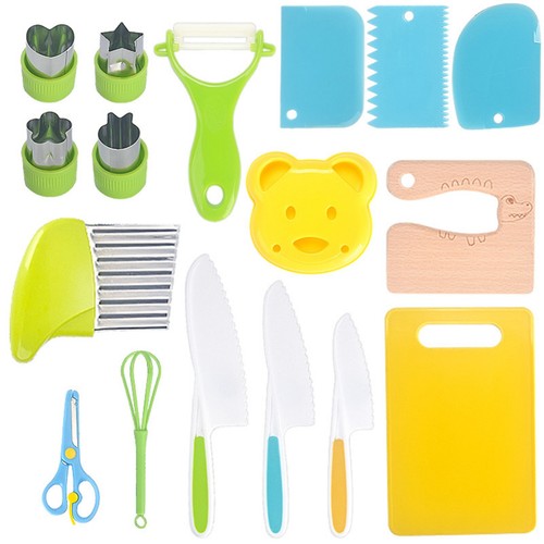 3pcs kids cutting set for - 3pcs,