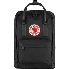 Fjallraven Classic Kanken Original Backpack, F23523 - BLACK - Lightly Used