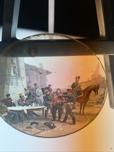 Magic lantern victorian - magic, glass