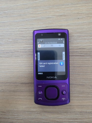 Nokia 6700s slide purple with - slide,