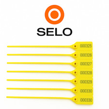 Yellow Plastic Security Seals