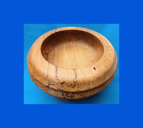 Spalted beech bowl rich - ,