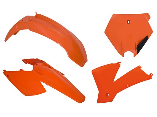 Rtech plastic kit orange - kit, ktm
