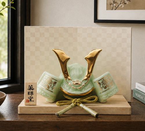 Yakushigama samurai helmet - samurai,