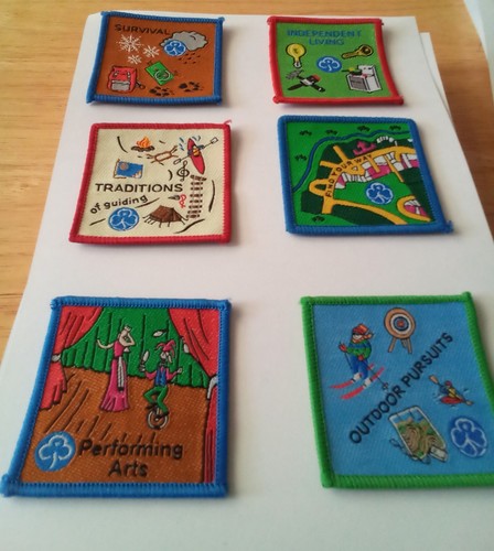 Girlguiding badges