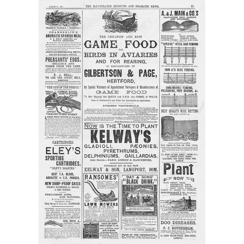 Victorian adverts game food - game,
