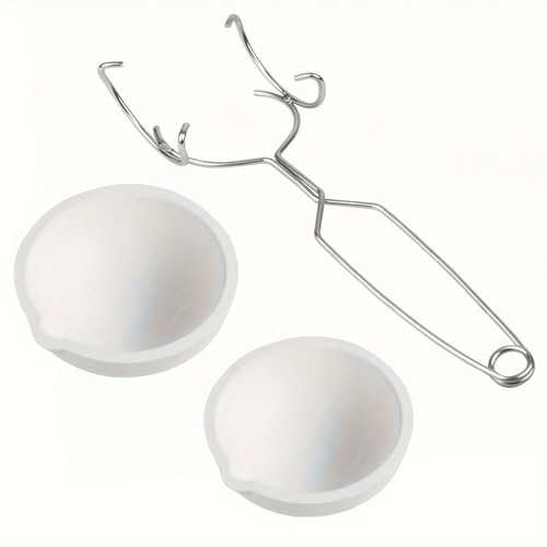 Ceramic crucible melting dish - ceramic,