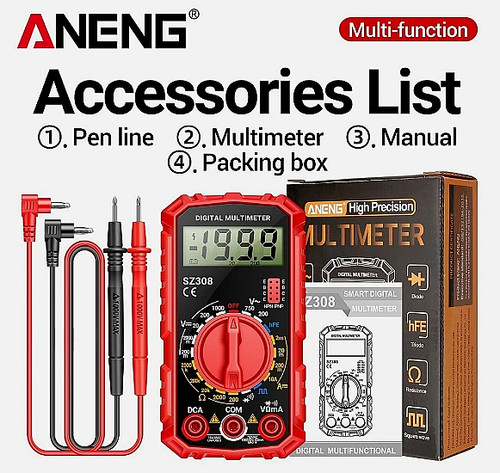 New digital multimeter dc - new,