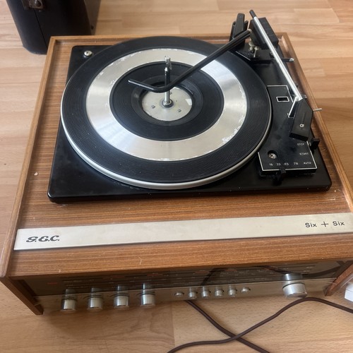 Bsr turntable gec - gec, six