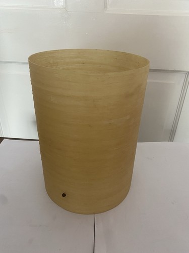 Fibreglass yellow drum - fibreglass,