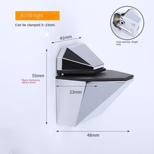 Zinc Alloy Glass Shelf Clip