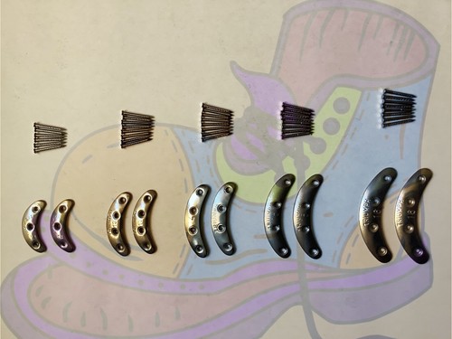 Shoe repair heel - heel, plates