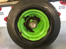 Front wheel with 16x7.5-8 tyre / bearing X Etesia H124DS mower £40+VAT