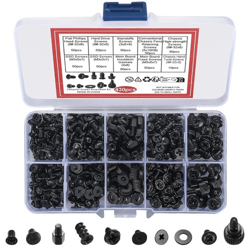 430 pcs computer - screw, set,