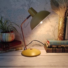 Mustard Goose Neck Desk