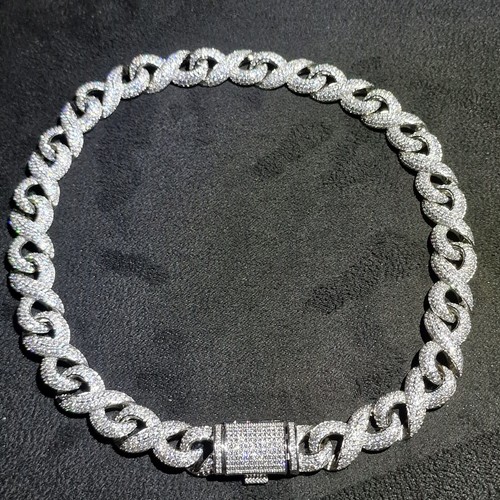 Iced out infinity cuban - iced, chain