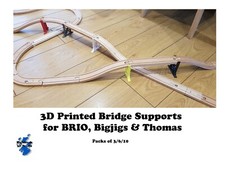 3D Printed Bridge Supports