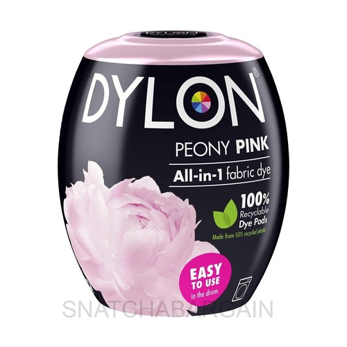 Dylon peony pink machine dye - machine,