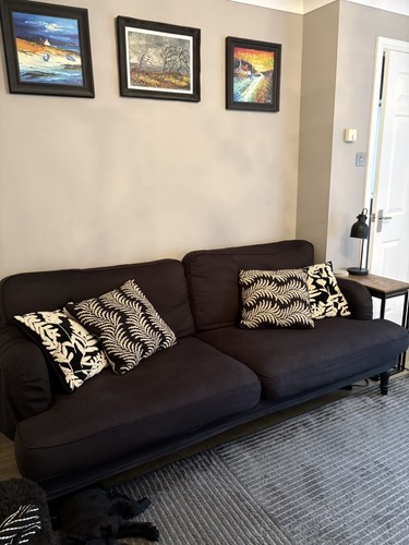 Ikea stocksund black tailored - ikea,