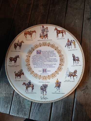 Vintage decorative wall plate - wall,