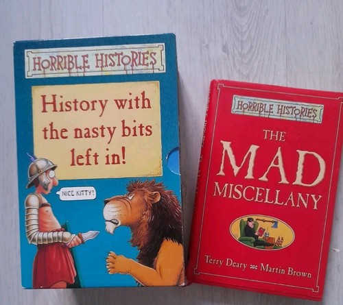 Horrible histories book set - 10-book,