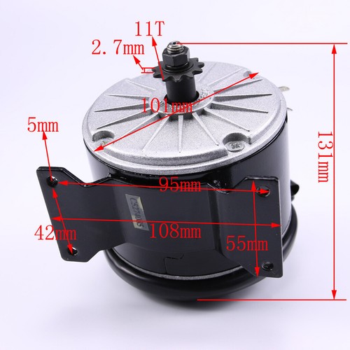 36v 350w brush electric motor - 36v,