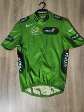 PMU 2008 Tour de France Green Jersey by Nike Cycling, Size S, Made in Italy