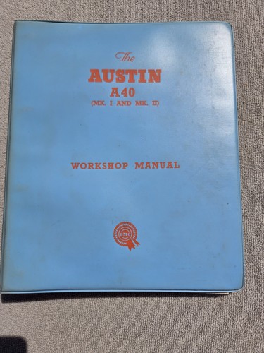 Austin a40 farina ii - a40,