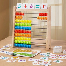 Wooden Abacus for Kids 10-Row