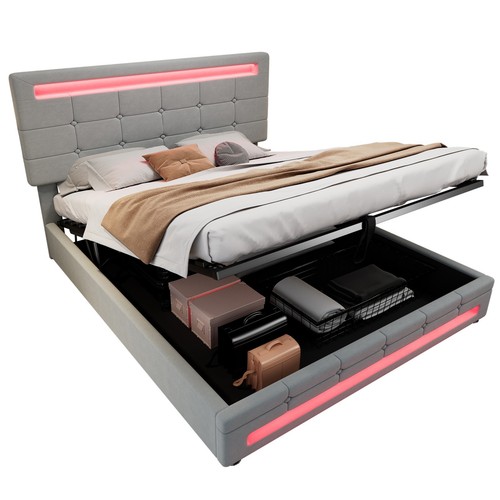 Upholstered bed 4ft6 - bed,