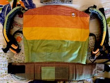 Tula Toddler Half Wrap Girasol Rainbow Diamond Weave VGUC!