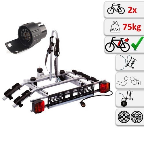 Titan towbar mounted bike - 2,