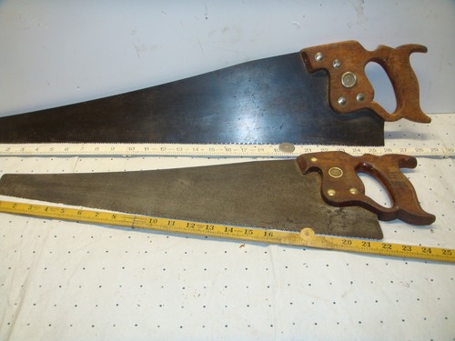 Vintage disston saws - vintage, h/saws
