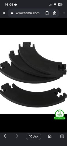 Black dartboard surround ring - black,