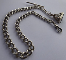 Antique solid silver pocket