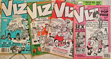 Viz Comics 38, 39, 40, 41 (1989-1990) Good/Very Good condition More Viz in Stock