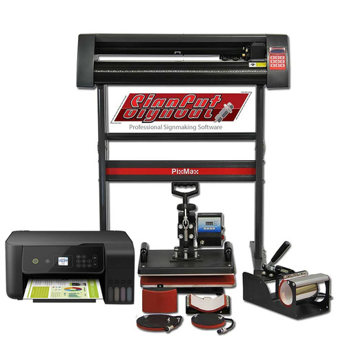 Heat press 5in1 combo - heat, combo+vinyl