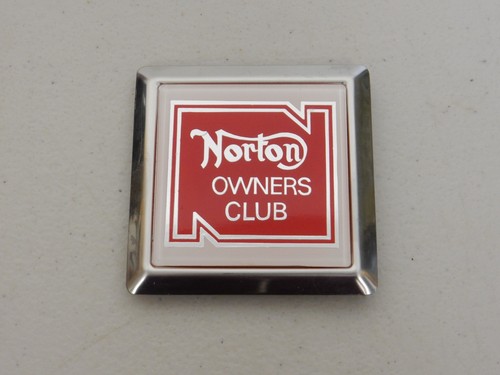 Vintage chrome norton owners - chrome,